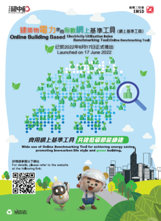 Poster for Online Building Based Electricity Utilization Index Benchmarking Tool